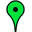 green pin