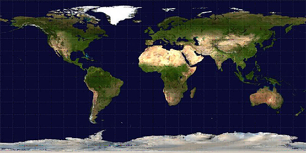 Color picture of the Earth